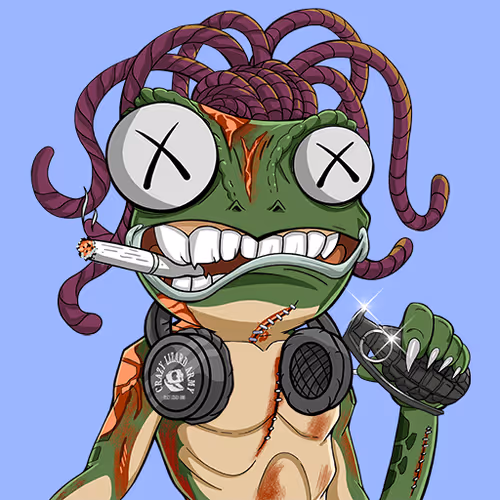 Crazy Lizard Army #1013