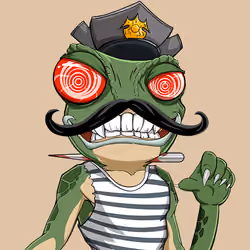 Crazy Lizard Army #6833
