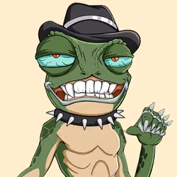 Crazy Lizard Army #6734
