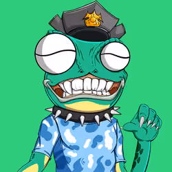 Crazy Lizard Army #3621