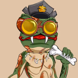 Crazy Lizard Army #886