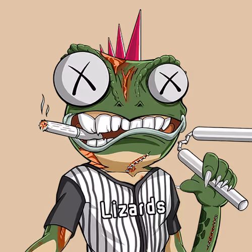 Crazy Lizard Army #9651