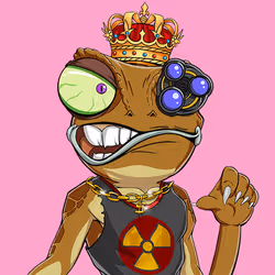 Crazy Lizard Army #1017