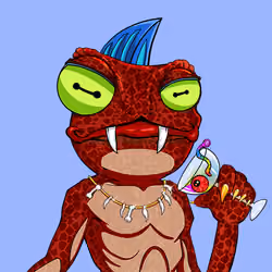 Crazy Lizard Army #7671