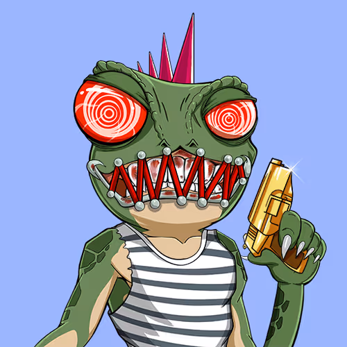 Crazy Lizard Army #9951