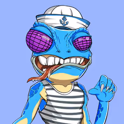 Crazy Lizard Army #486