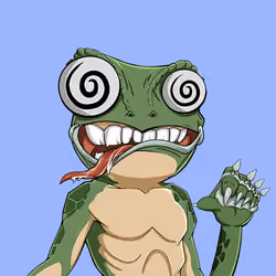 Crazy Lizard Army #4017