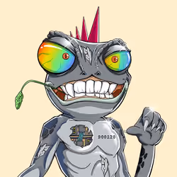 Crazy Lizard Army #8404