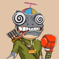 Crazy Lizard Army #1245