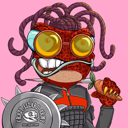 Crazy Lizard Army #3346