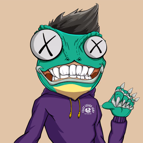 Crazy Lizard Army #7825