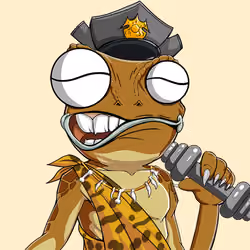 Crazy Lizard Army #115
