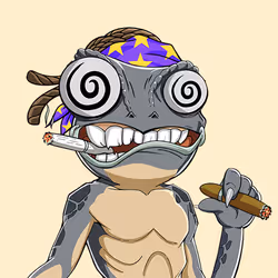 Crazy Lizard Army #1014