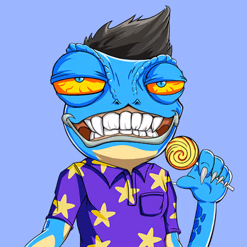 Crazy Lizard Army #9989