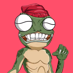 Crazy Lizard Army #9399
