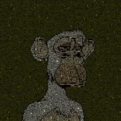 BORED APE ASCII CLUB #1329