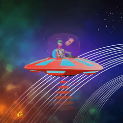Alien Pepe Yacht Club #22