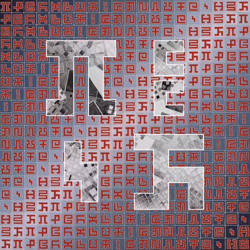 Magic Square Grey Chaos Letter Quad