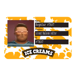 31.63 Ⓡ / week, Ice Creams