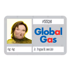 19.25 Ⓡ / week, Global Gas