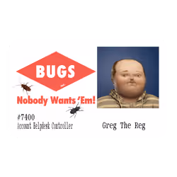 48.4 Ⓡ / week, Bugs Inc.