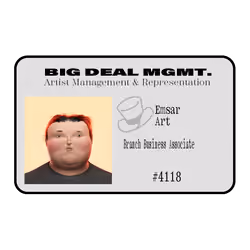 37.67 Ⓡ / week, Big Deal MGMT