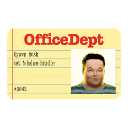10.75 Ⓡ / week, Office Dept.