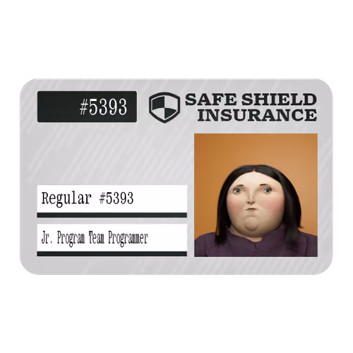 9 Ⓡ / week, Safe Shield Insurance