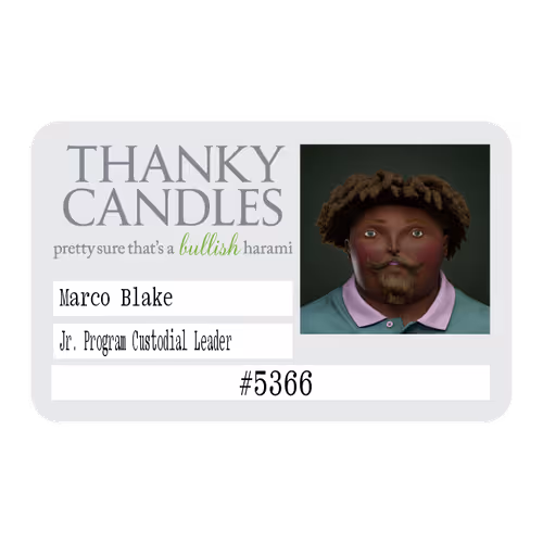25 Ⓡ / week, Thanky Candles