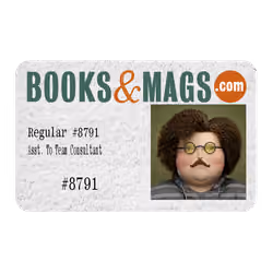 18.75 Ⓡ / week, Books & Mags