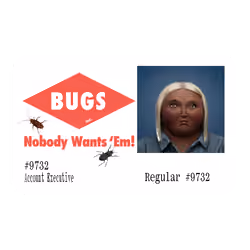 48.4 Ⓡ / week, Bugs Inc.