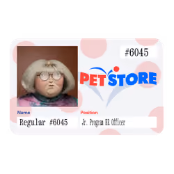 36.75 Ⓡ / week, Petstore