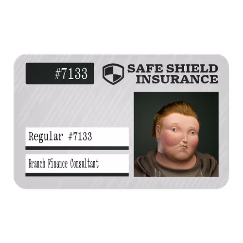 10.45 Ⓡ / week, Safe Shield Insurance