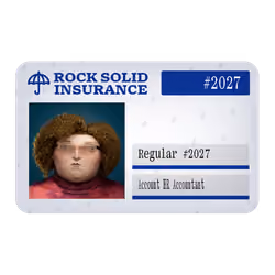 11.55 Ⓡ / week, Rock Solid Insurance