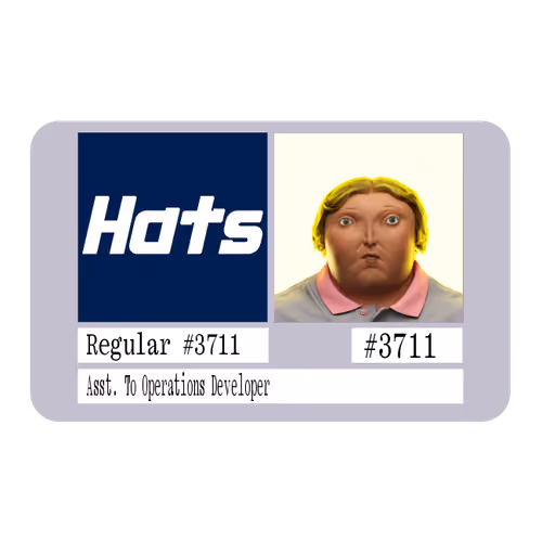 21.25 Ⓡ / week, Hats