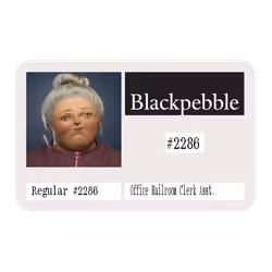 20.25 Ⓡ / week, Black Pebble