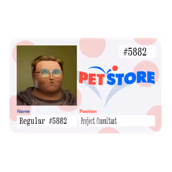 41.25 Ⓡ / week, Petstore