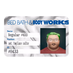 24.75 Ⓡ / week, Bed Bath & Bodyworks