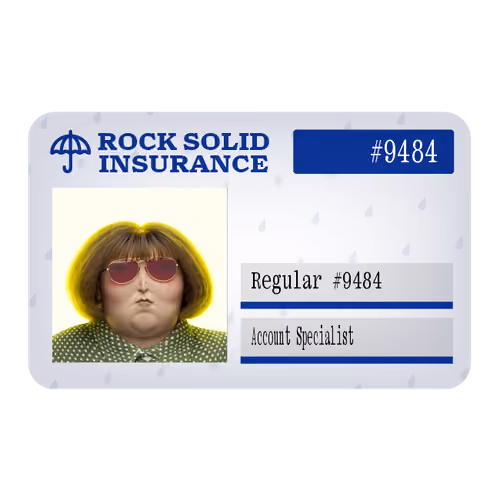 11.55 Ⓡ / week, Rock Solid Insurance