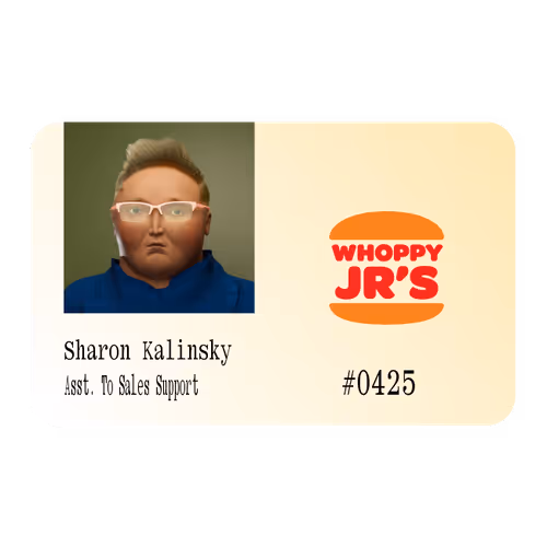 55.25 Ⓡ / week, Whoppy Jrs.
