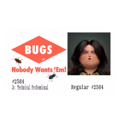 45 Ⓡ / week, Bugs Inc.