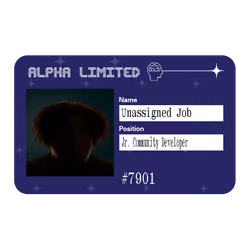 15 Ⓡ / week, Alpha Limited