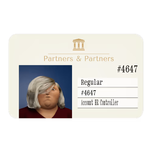 15.4 Ⓡ / week, Partners & Partners