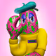 6786