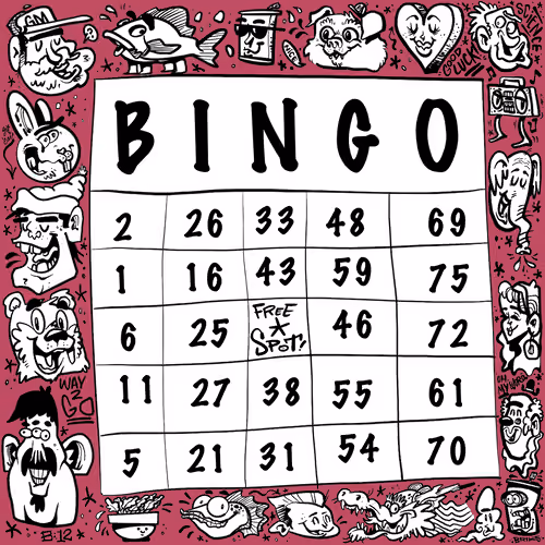 Bingo Card # 600