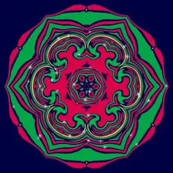 Christmas mandala 11