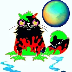Lencho Crazykip. CryptoKitty in Space