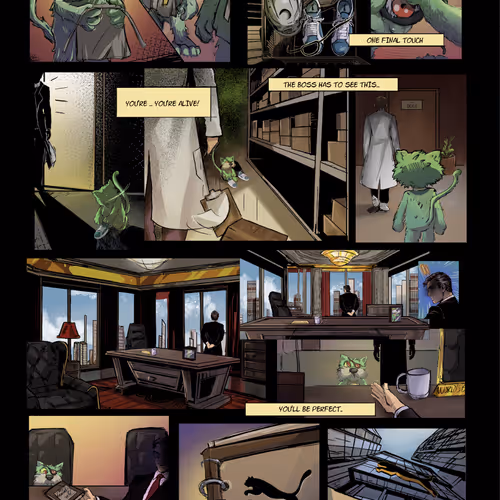 Super Puma Comics