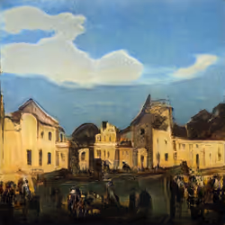 Manor House #2, by JeaN Baskeeait