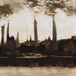 Industrial Beginnings, by JeaN Baskeeait